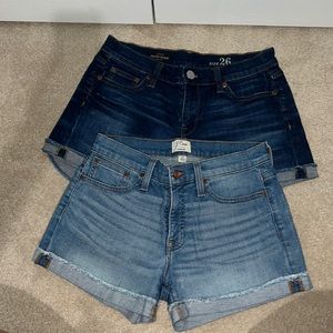 J Crew Denim Shorts
